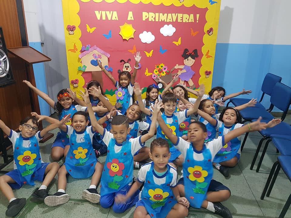 Viva a primavera!  Pré I e Pré II